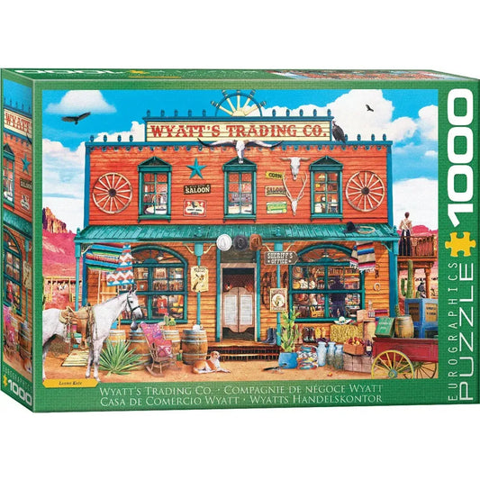 Wyatt's Trading Co 1000 Piece Jigsaw Puzzle Eurographics