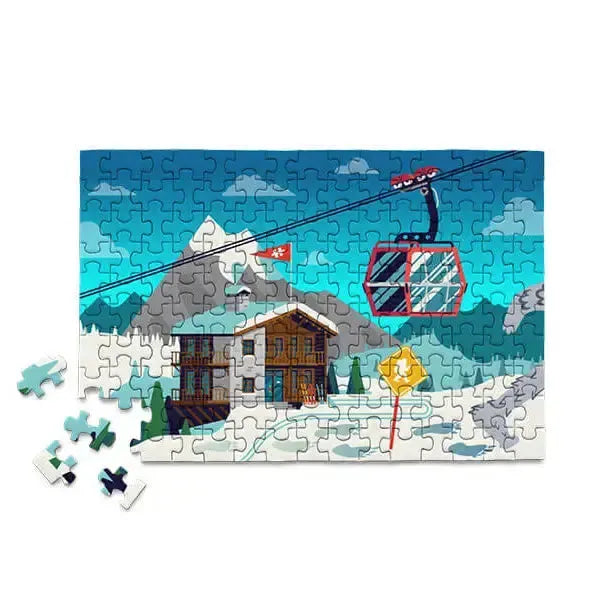 Yeti or Not 150 Piece Mini Jigsaw Puzzle Micro Puzzles