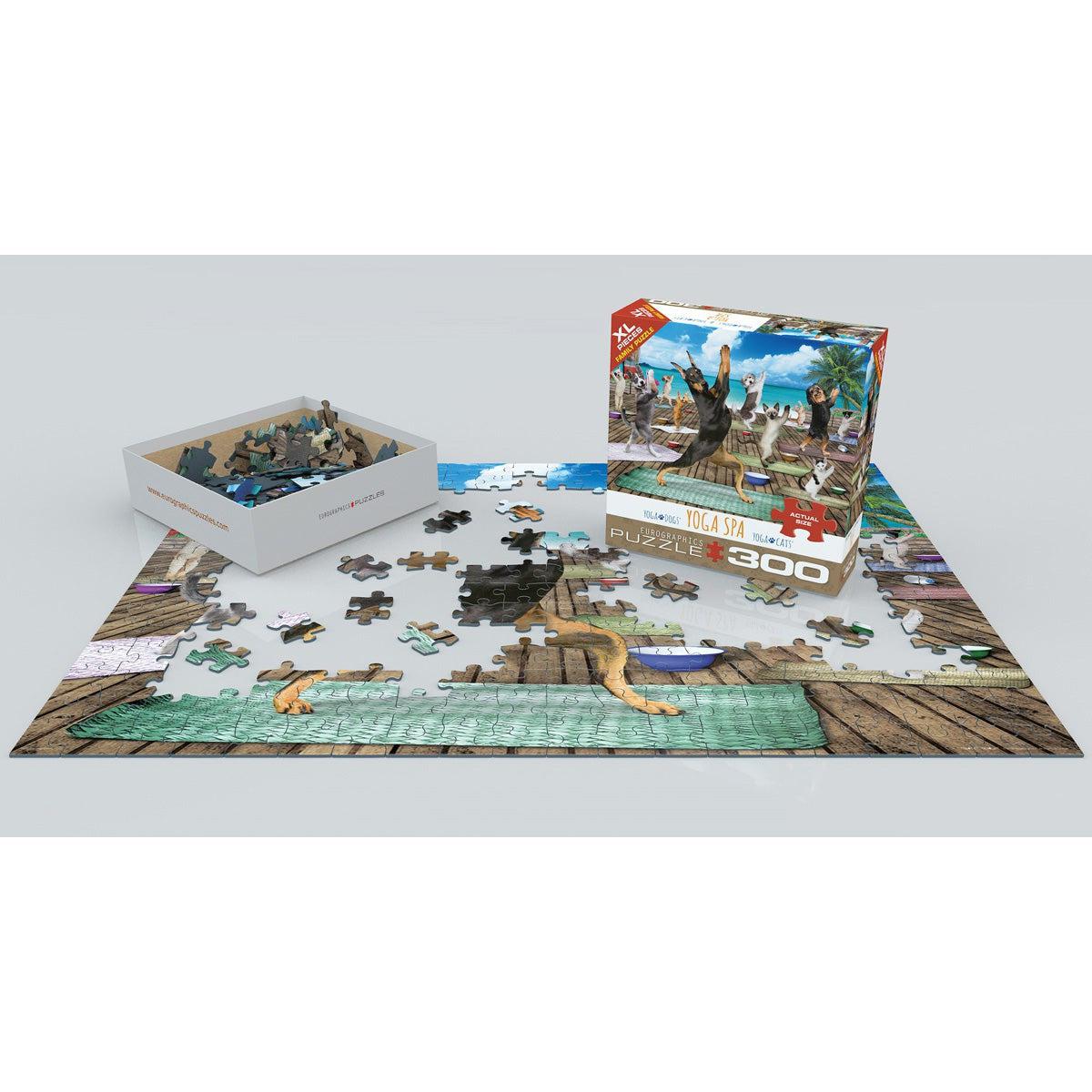 Yoga Spa 300 Large Piece Jigsaw Puzzle Eurographics