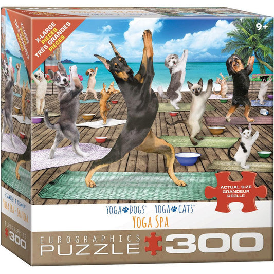 Yoga Spa 300 Large Piece Jigsaw Puzzle Eurographics