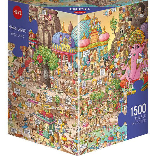 Yogaland 1500 Piece Jigsaw Puzzle Heye