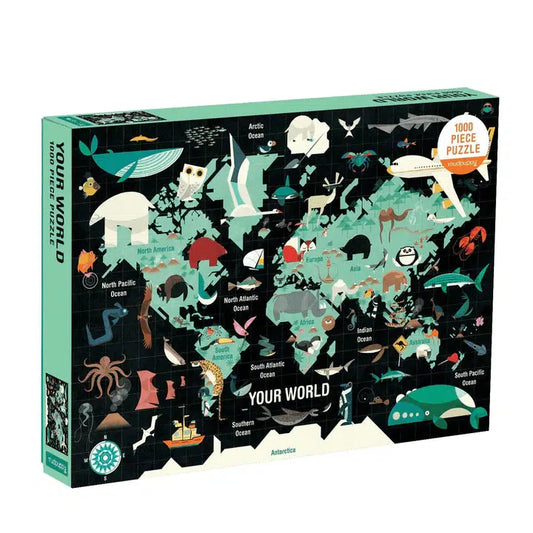 Your World 1000 Piece Jigsaw Puzzle Mudpuppy