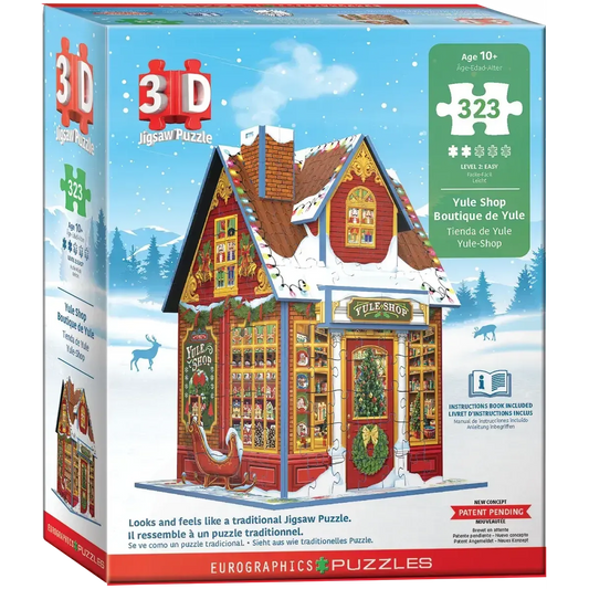 Yule Shop 323 Piece 3D Jigsaw Puzzle Eurographics