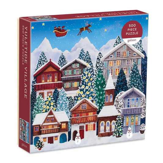 Yuletide Village 500 Piece Jigsaw Puzzle Galison