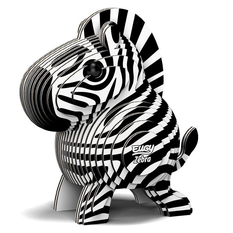 Zebra 3D Cardboard Model Kit Eugy