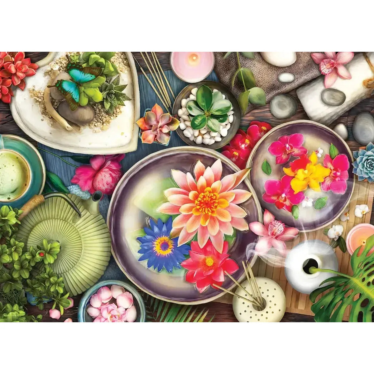 Zen Spa 1000 Piece Jigsaw Puzzle Eurographics