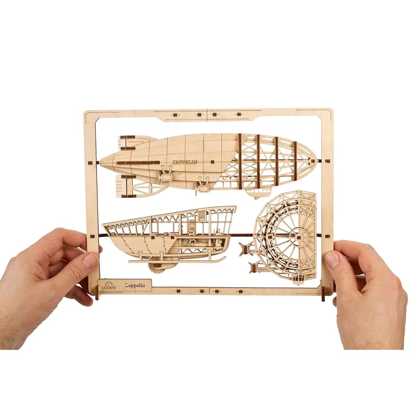 Zeppelin 2.5D Wood Model Kit UGEARS