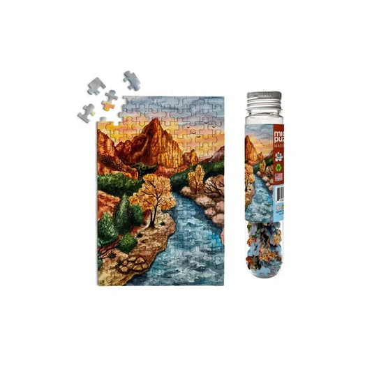 Zion National Park 150 Piece Mini Jigsaw Puzzle Micro Puzzles