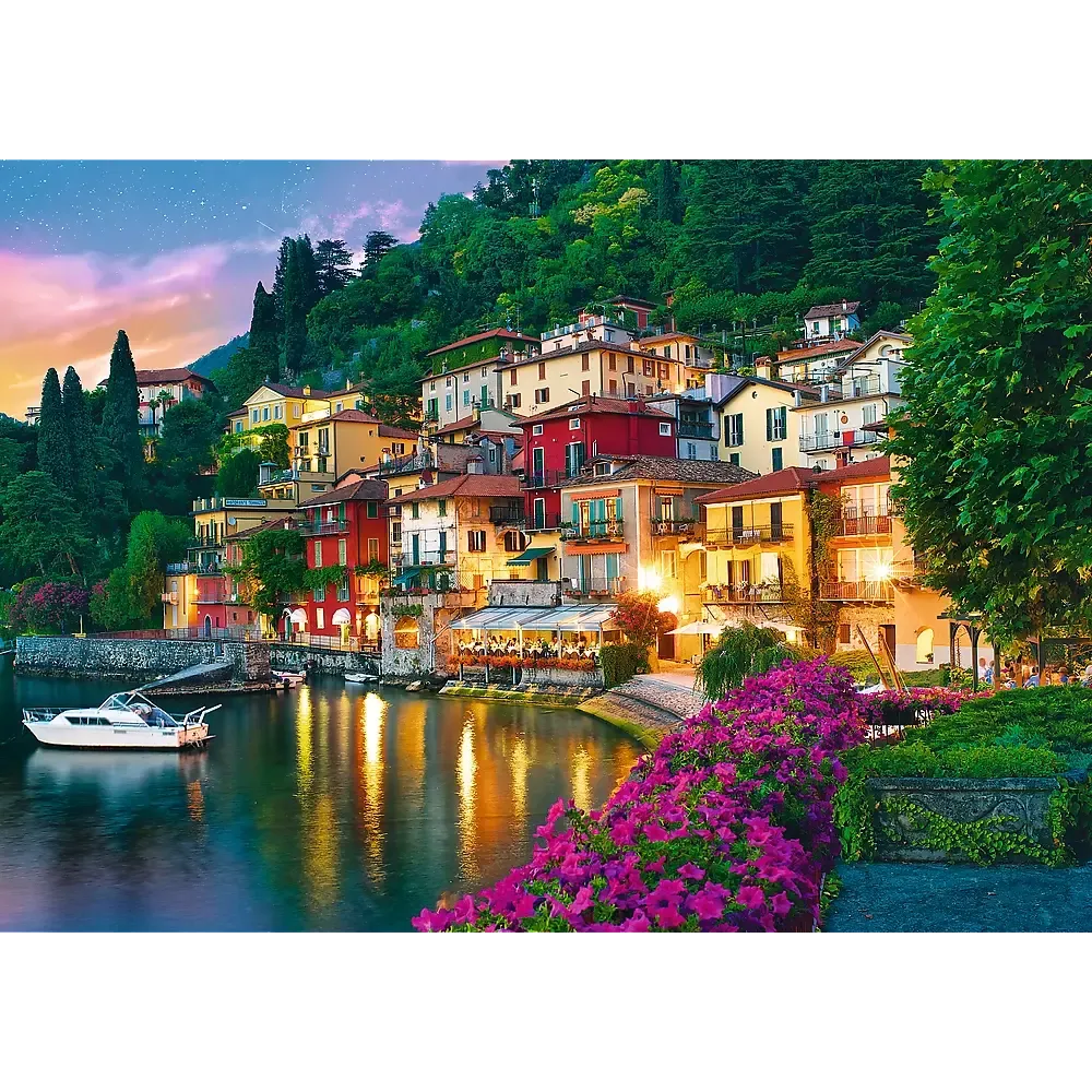 Lake Como Italy 500 Piece Jigsaw Puzzle Trefl