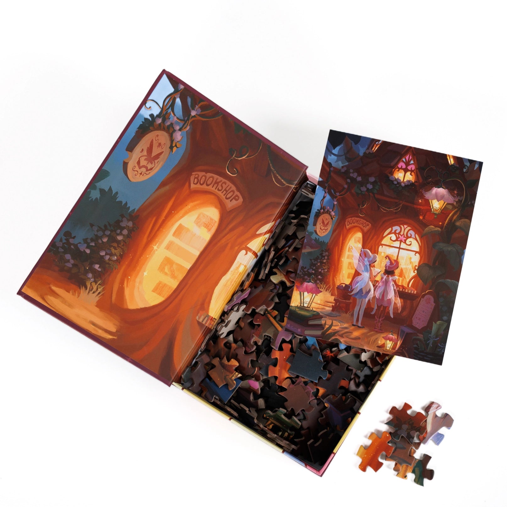 The Fairytale Bookshop by Maxine Vee 250 Piece Jigsaw Puzzle KOT