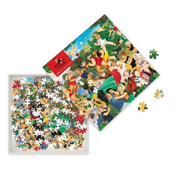 Good Times by Beryl Cook 1000 Piece Jigsaw Puzzle Flame Tree