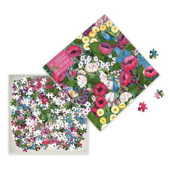 Birds & Flowers by Bex Parkin 1000 Piece Jigsaw Puzzle Flame Tree