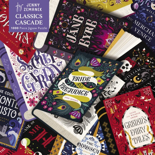 Classics Cascade by Jenny Zemanek 1000 Piece Jigsaw Puzzle Flame Tree