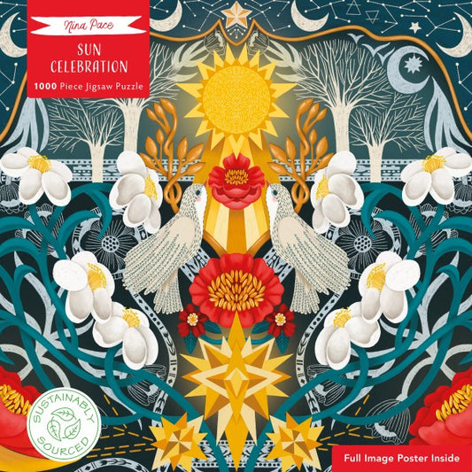 Sun Celebration by Nina Pace 1000 Piece Jigsaw Puzzle Flame Tree
