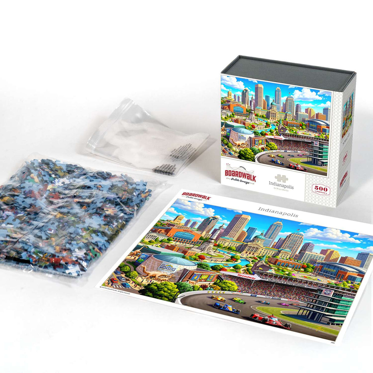Indianapolis 500 Piece Jigsaw Puzzle Boardwalk