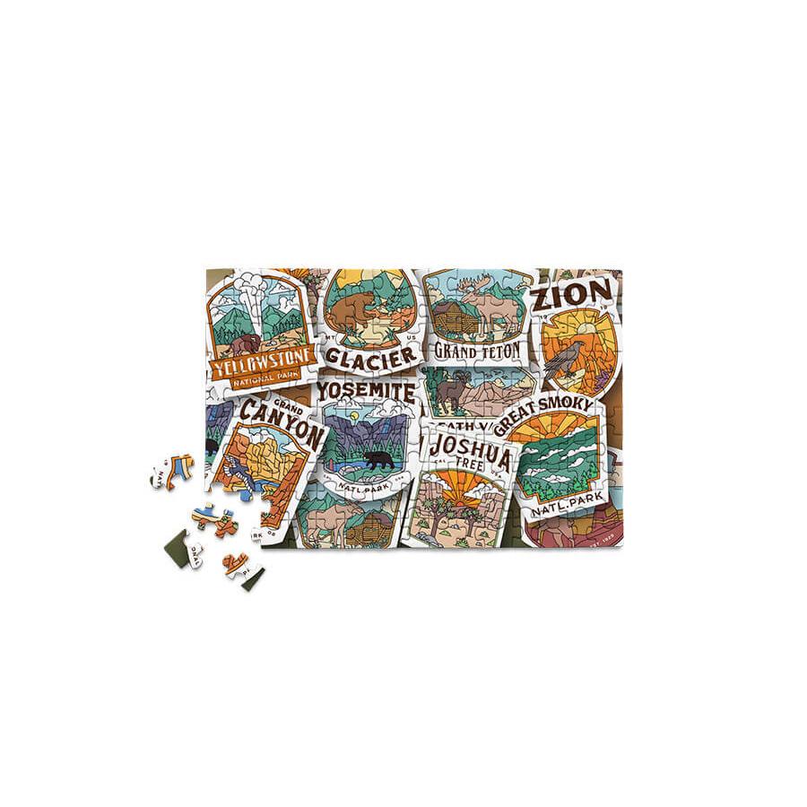 National Parks 150 Piece Mini Jigsaw Puzzle Micro Puzzles