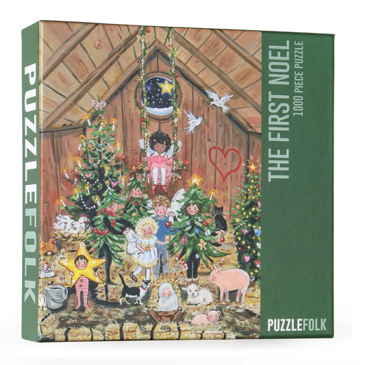 The First Noel 1000 Piece Jigsaw Puzzle PuzzleFolk