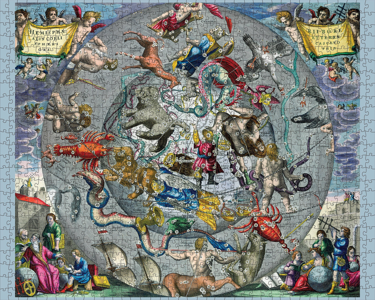 Celestial Atlas by Andreas Cellarius 1000 Piece Jigsaw Puzzle Pomegranate