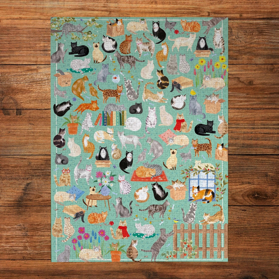 It's a Cat Life 1000 Piece Jigsaw Puzzle Gibsons