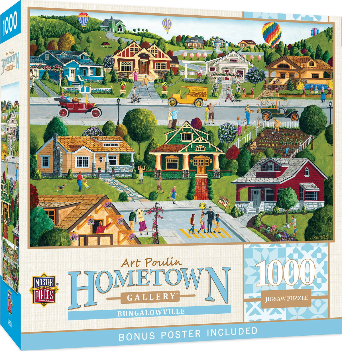 Bungalowville 1000 Piece Jigsaw Puzzle MasterPieces