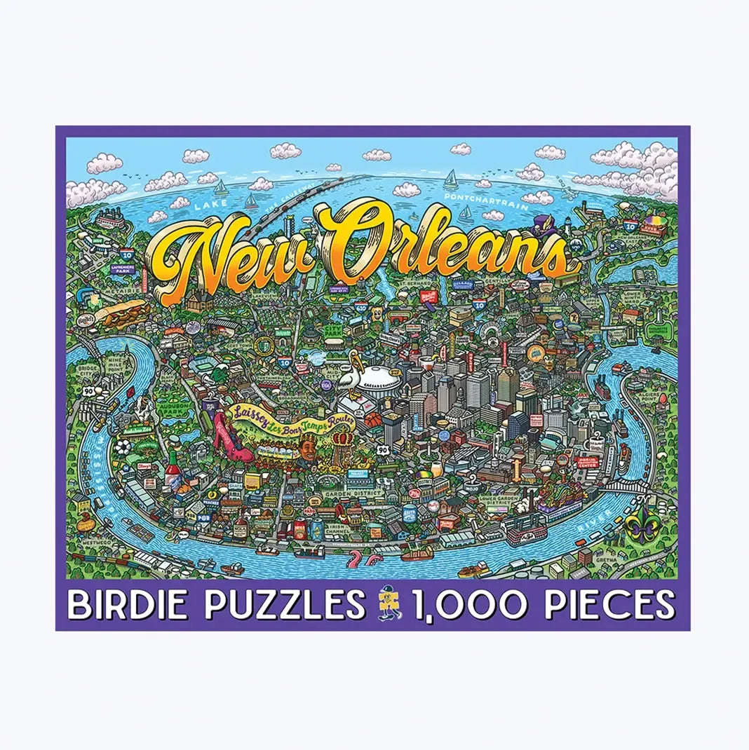 New Orleans 1000 Piece Jigsaw Puzzle Birdie