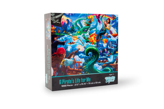 A Pirate's Life for Me 1000 Piece Jigsaw Puzzle Toynk