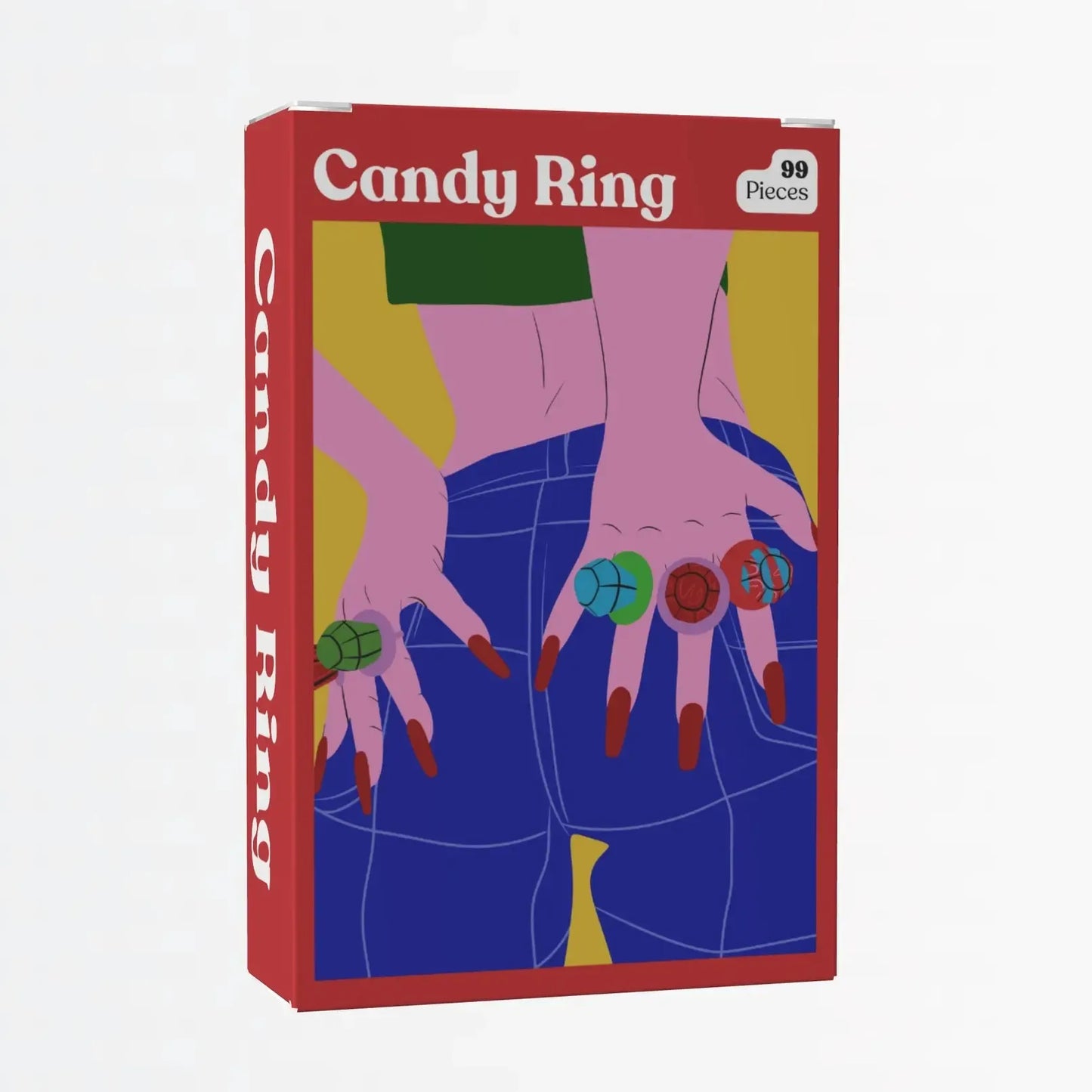 Candy Ring 99 Piece Mini Jigsaw Puzzle Puzzledly