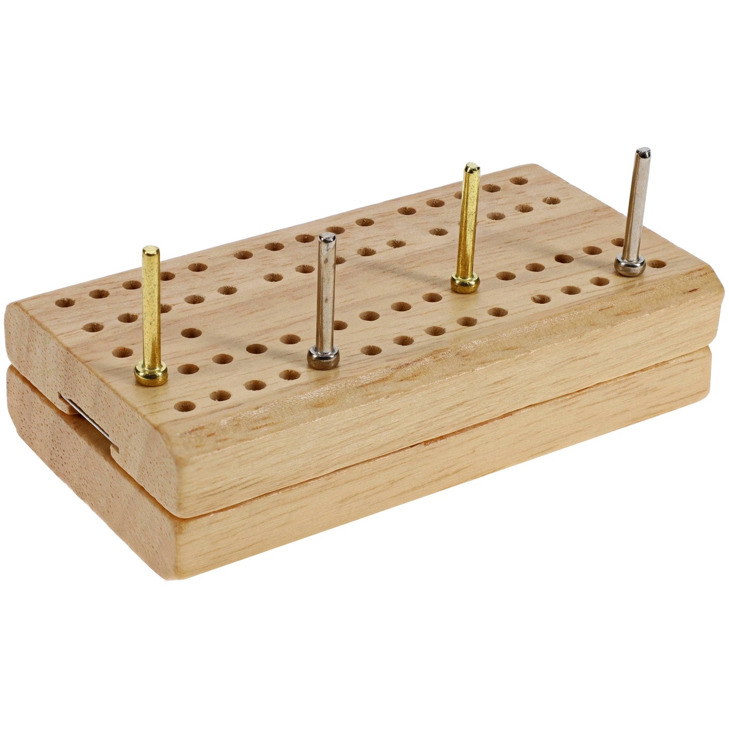 Cribbage & More Travel Game Set- Cards, Board, Pegs, Dice & Pouch - WEG