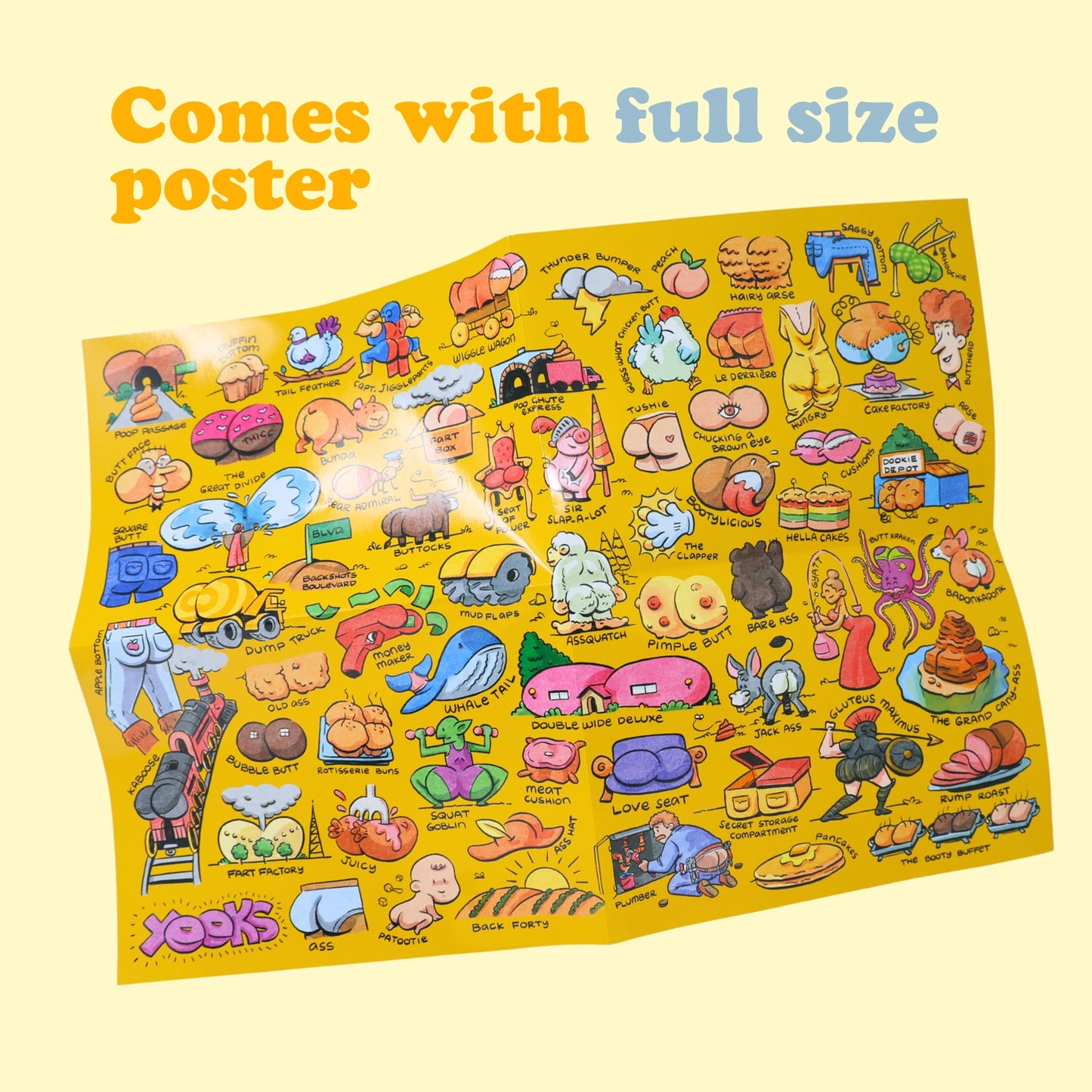 Nothing Butt a Puzzle 1000 Piece Jigsaw Puzzle Sleazy Greetings