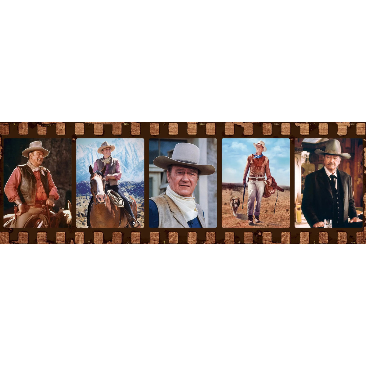 John Wayne Forever in Film 1000 Piece Panoramic Jigsaw Puzzle MasterPieces