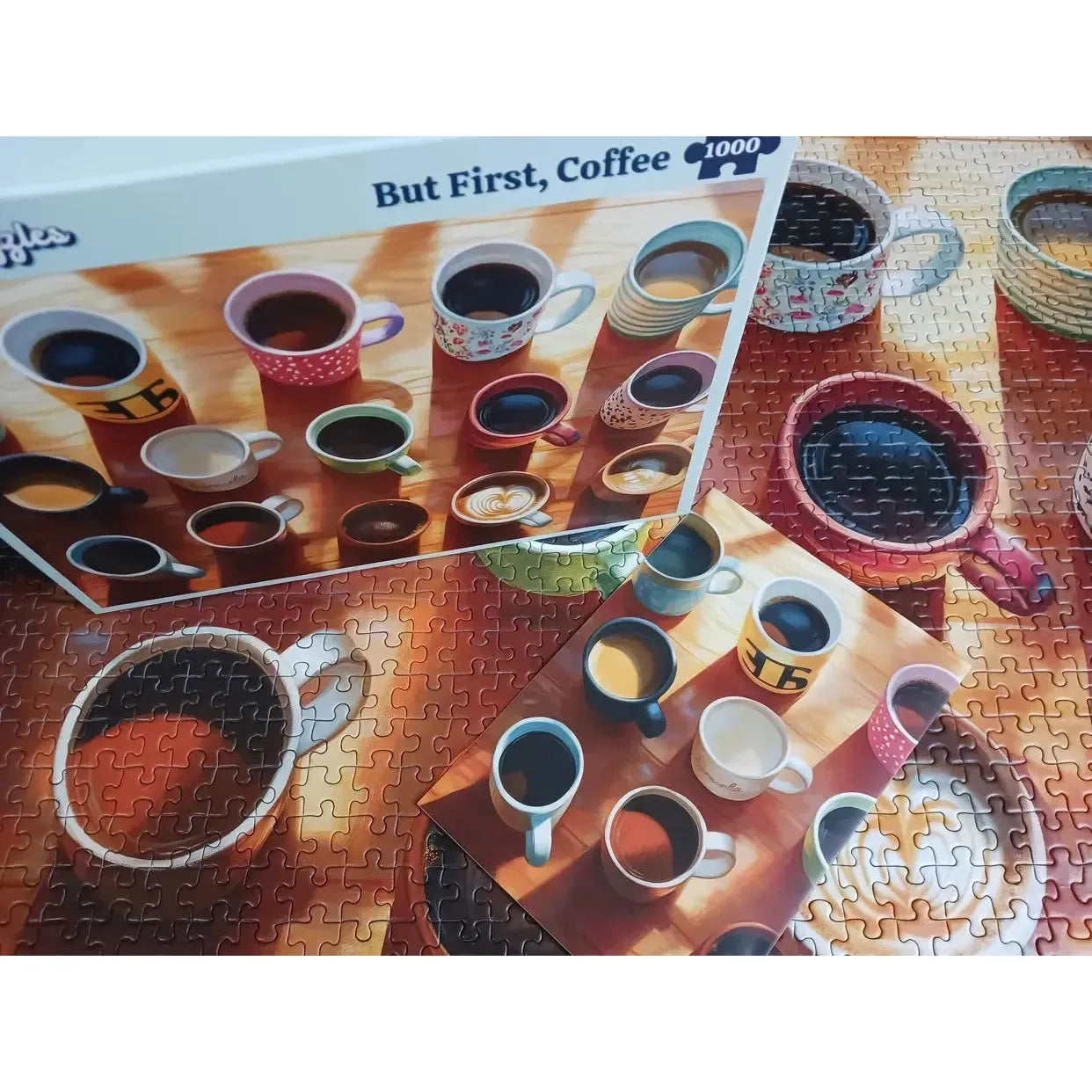But First, Coffee 1000 Piece Jigsaw Puzzle Snappy