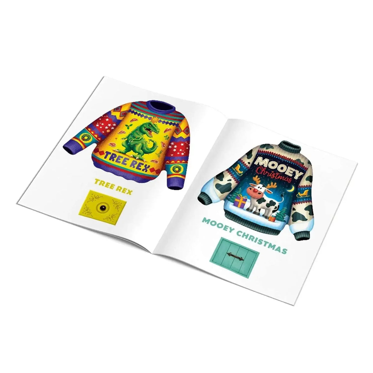 Ugly Sweater Christmas Advent - 15 Set of 100 Piece Mini Jigsaw Puzzles Boardwalk