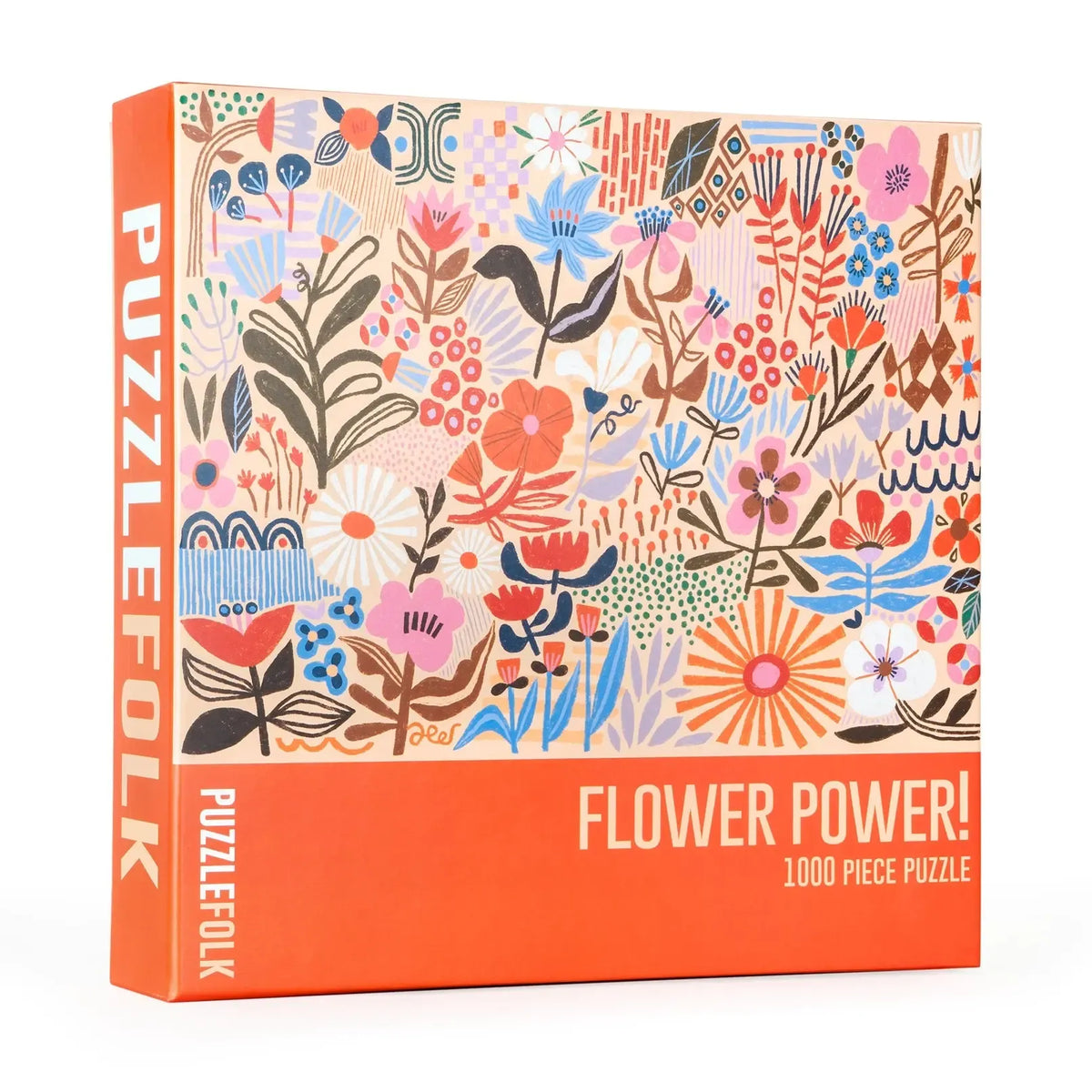Flower Power 1000 Piece Jigsaw Puzzle PuzzleFolk