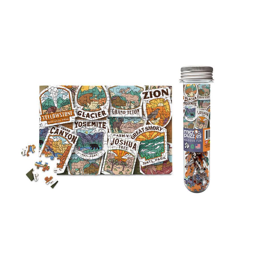 National Parks 150 Piece Mini Jigsaw Puzzle Micro Puzzles