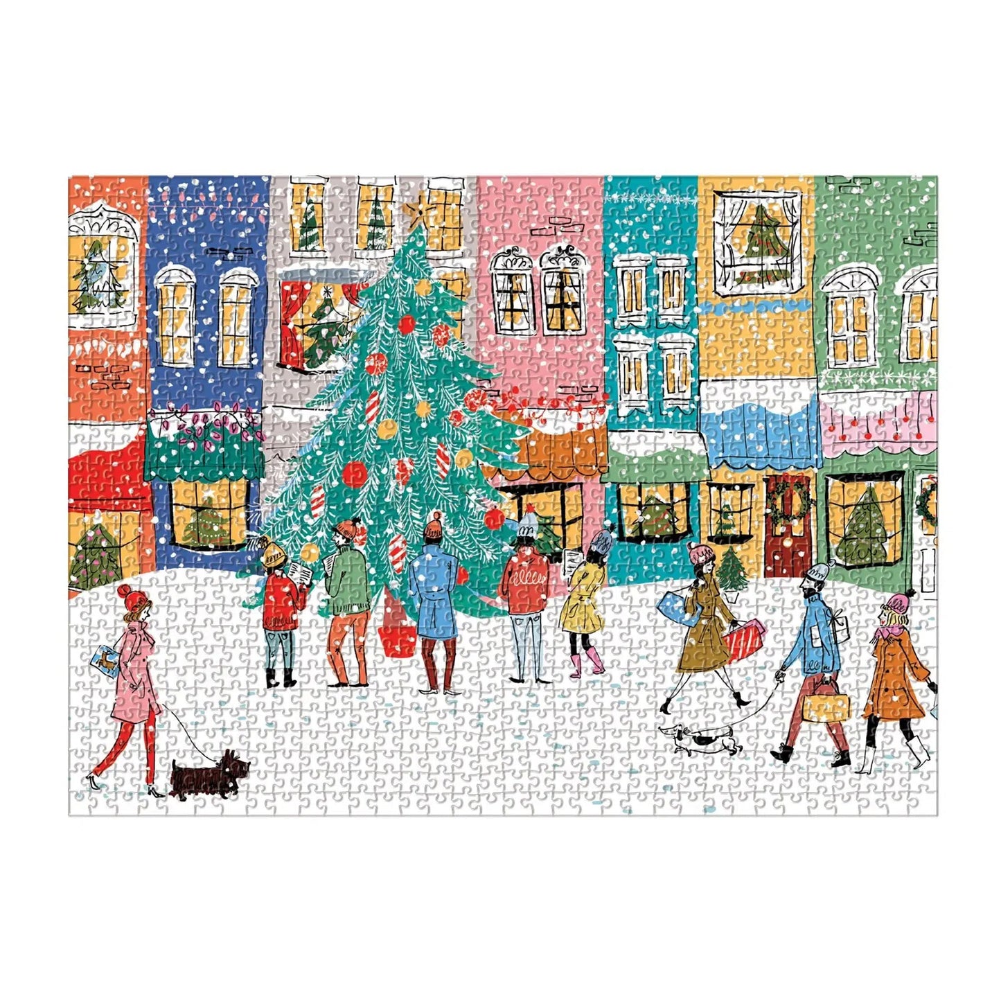 Christmas Carolers 1000 Piece Jigsaw Puzzle Galison