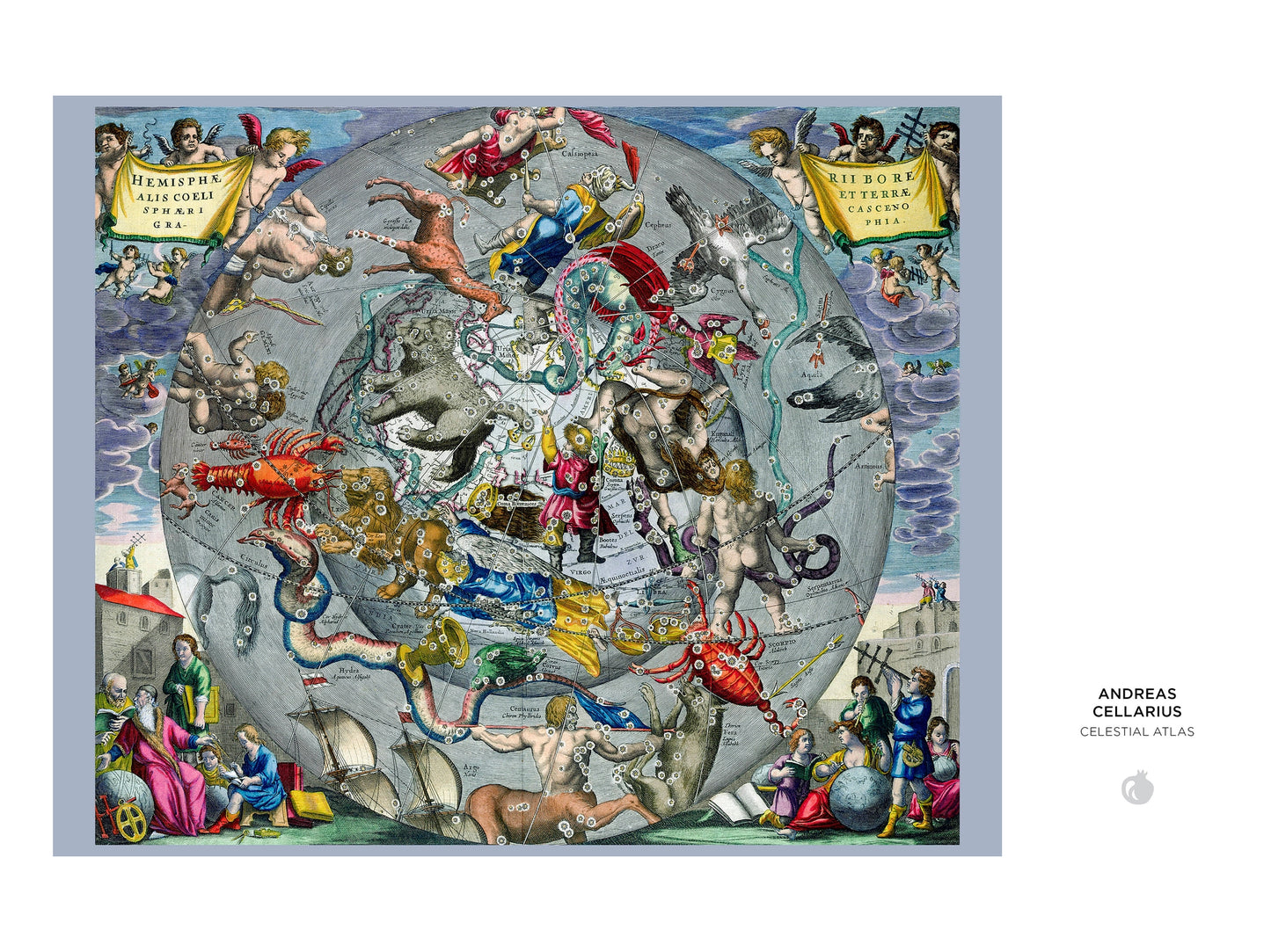 Celestial Atlas by Andreas Cellarius 1000 Piece Jigsaw Puzzle Pomegranate