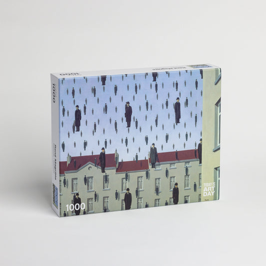 Golconda by René Magritte 1000 Piece Jigsaw Puzzle TIAD