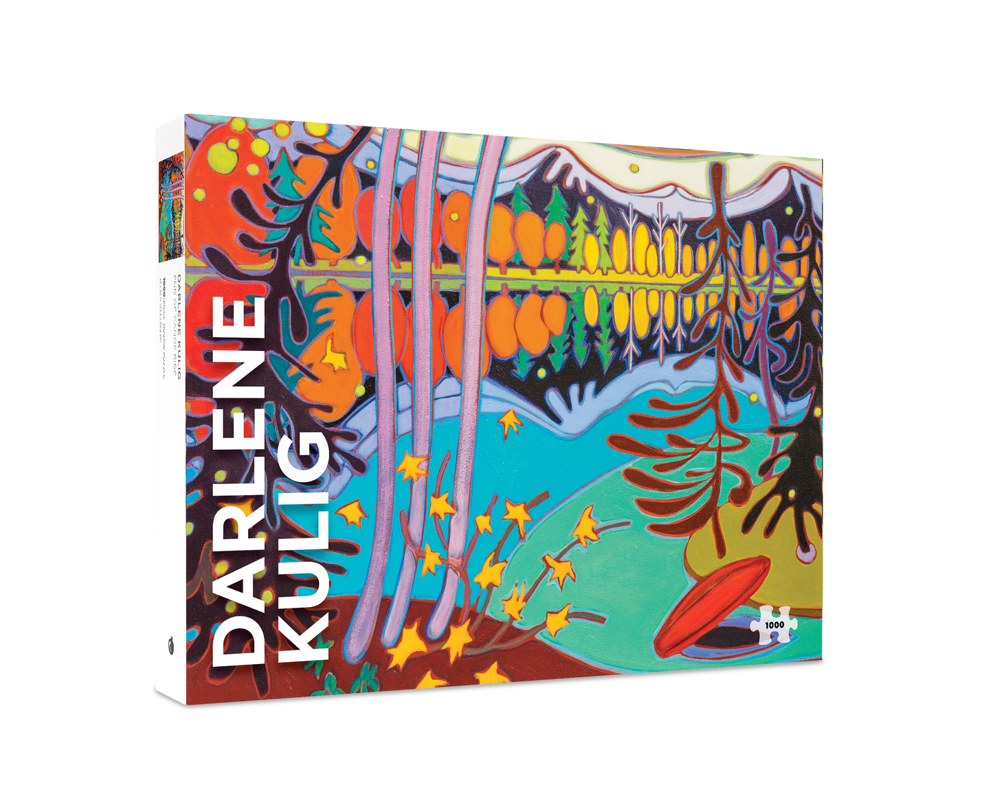 End of Canoe Ride by Darlene Kulig 1000 Piece Jigsaw Puzzle Pomegranate