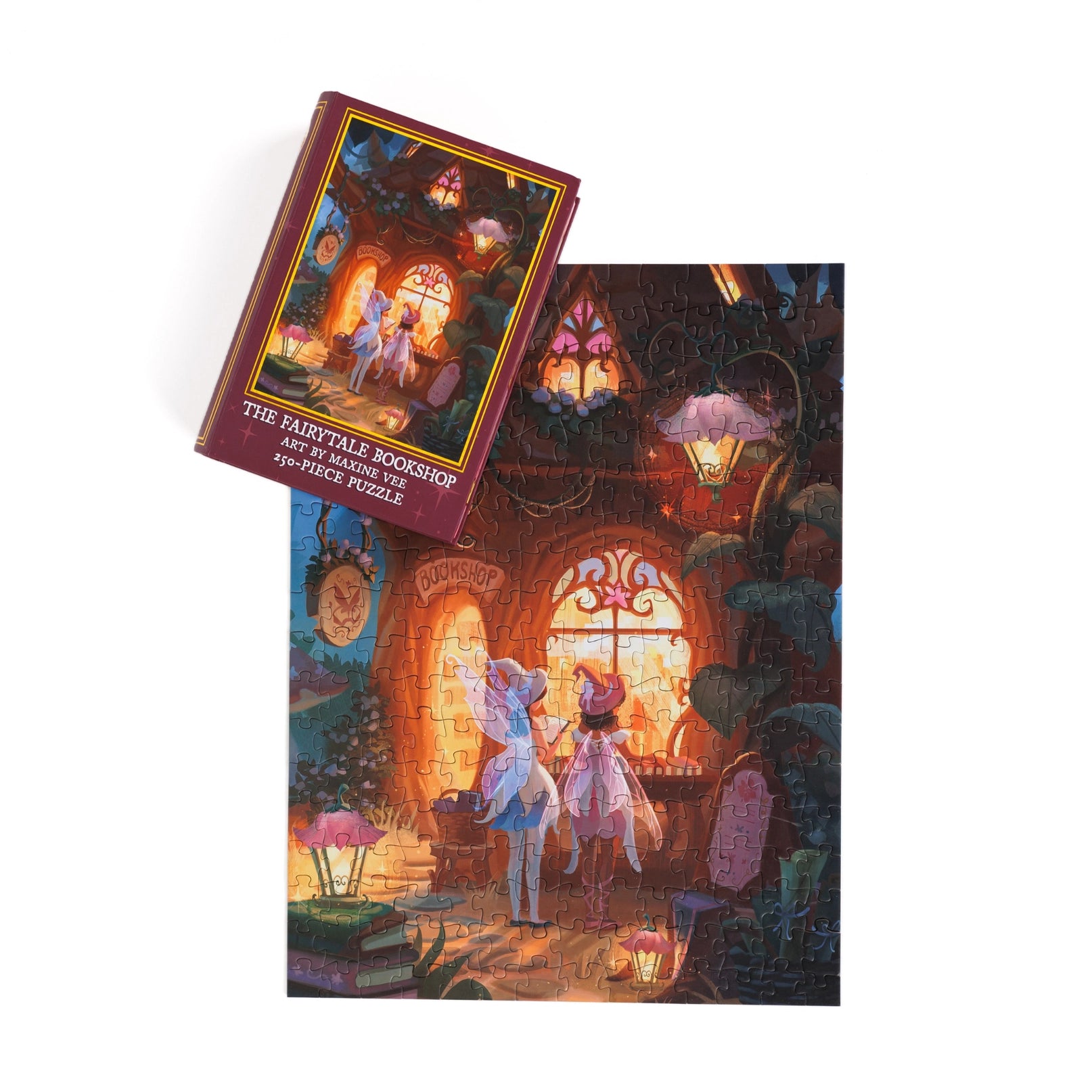 The Fairytale Bookshop by Maxine Vee 250 Piece Jigsaw Puzzle KOT