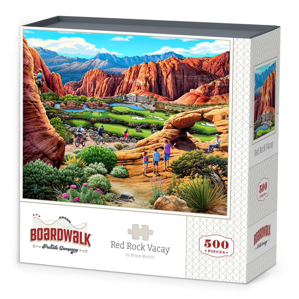 Red Rock Vacay 500 Piece Jigsaw Puzzle Boardwalk
