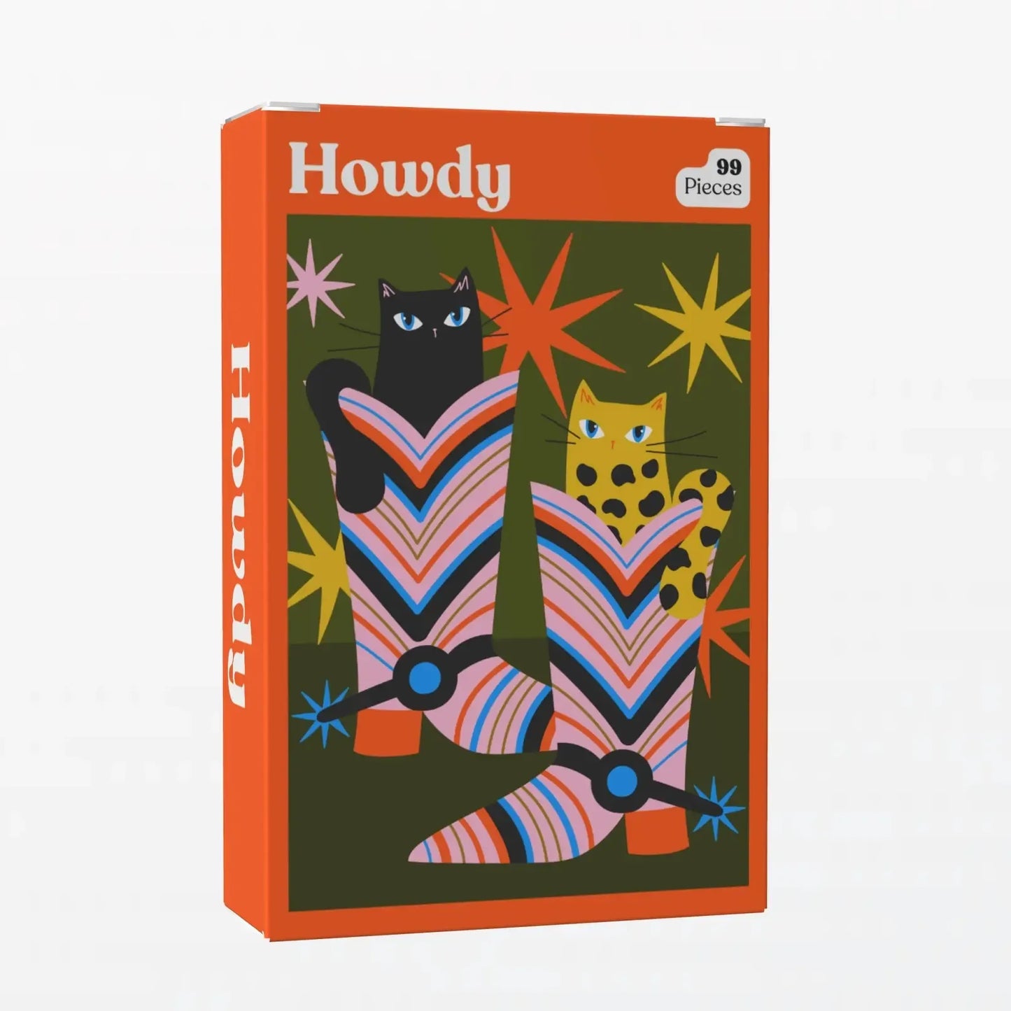 Howdy 99 Piece Mini Jigsaw Puzzle Puzzledly