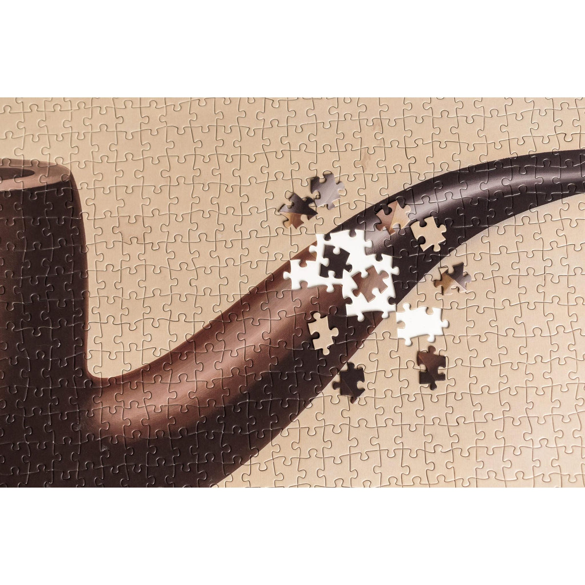This is Not a Pipe by René Magritte 1000 Piece Jigsaw Puzzle TIAD