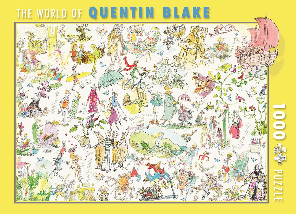 The World of Quentin Blake 1000 Piece Jigsaw Puzzle Galileo