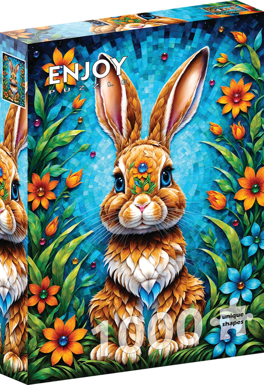 Garden Bunny 1000 Piece Jigsaw Puzzle Enjoy