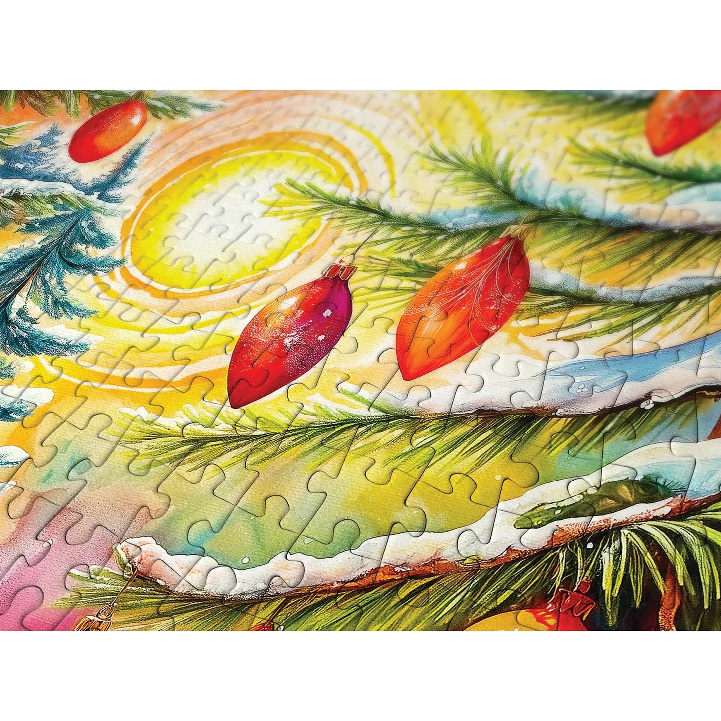 Christmas Sunrise 1000 Piece Jigsaw Puzzle Enjoy