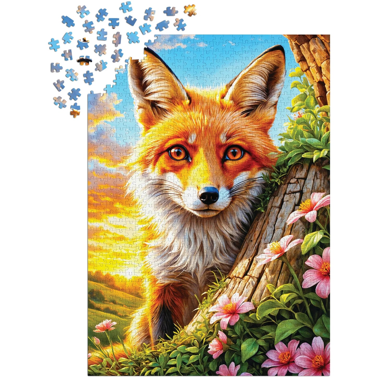 Curious Cat 1000 Piece Jigsaw Puzzle Enjoy