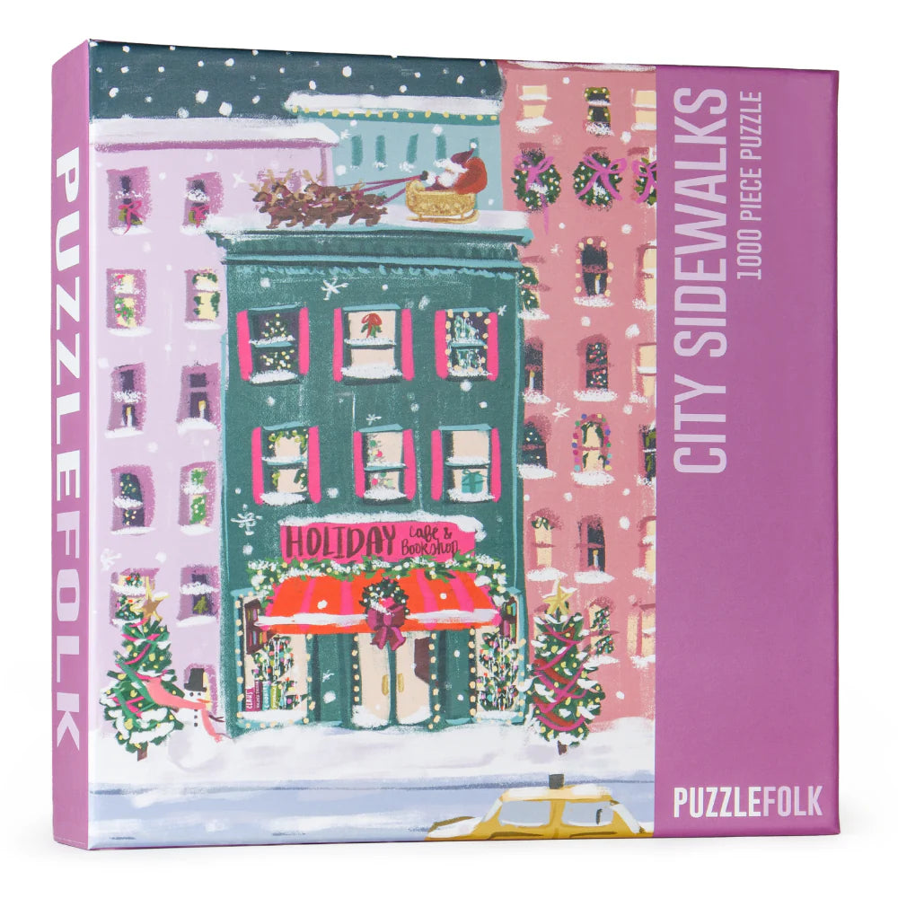 City Sidewalks 1000 Piece Jigsaw Puzzle PuzzleFolk