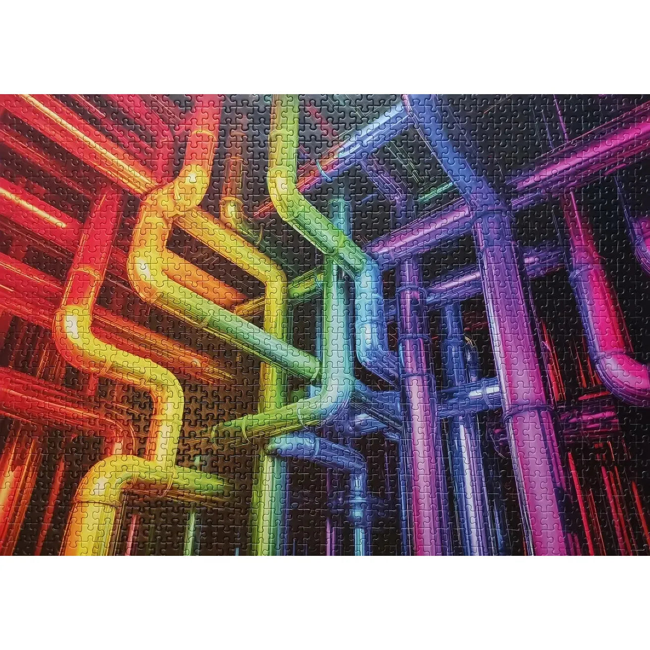 Colorful Chrome 1000 Piece Jigsaw Puzzle Snappy
