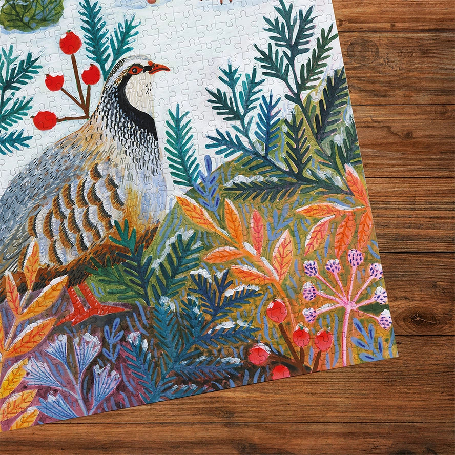 Frosty Fauna Set of 3 500 Piece Jigsaw Puzzle Gibsons