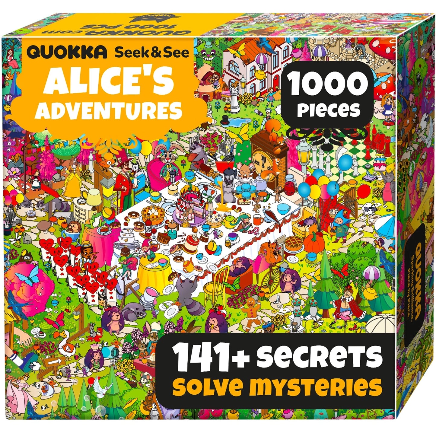 Alice's Adventures Mystery 1000 Piece Jigsaw Puzzle Quokka